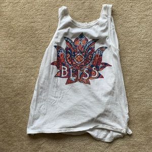 Lucky Brand "Bliss" Graphic Tank